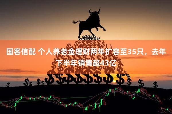 国客信配 个人养老金理财两年扩容至35只，去年下半年销售超43亿