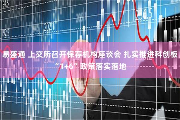 易盛通 上交所召开保荐机构座谈会 扎实推进科创板“1+6”政策落实落地