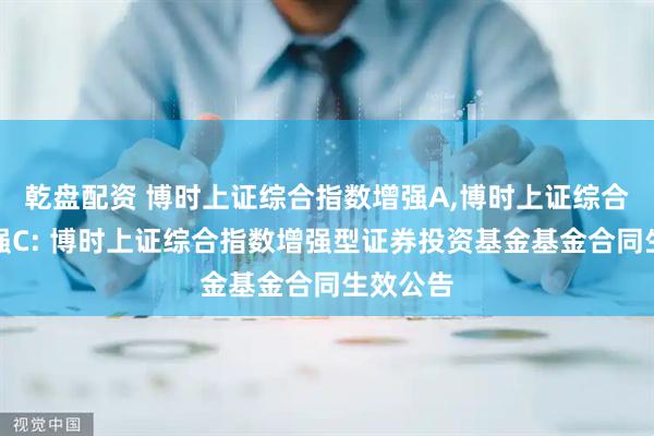 乾盘配资 博时上证综合指数增强A,博时上证综合指数增强C: 博时上证综合指数增强型证券投资基金基金合同生效公告