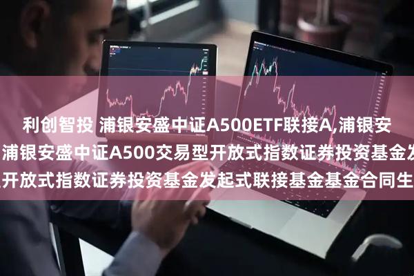 利创智投 浦银安盛中证A500ETF联接A,浦银安盛中证A500ETF联接C: 浦银安盛中证A500交易型开放式指数证券投资基金发起式联接基金基金合同生效公告